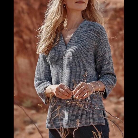 J. Jill Easy Dropped Shoulder Sweater - Picture 6 of 6